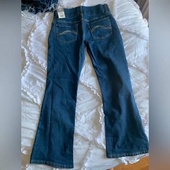 Lee riders indigo pull on stretch jeans 10p - Picture 5 of 5